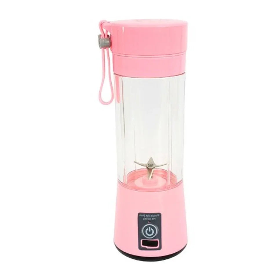 Mini licuadora portátil recargable por USB (2025), 380 ml, para batidos de mano, taza de viaje para batidos y jugos para llevar.