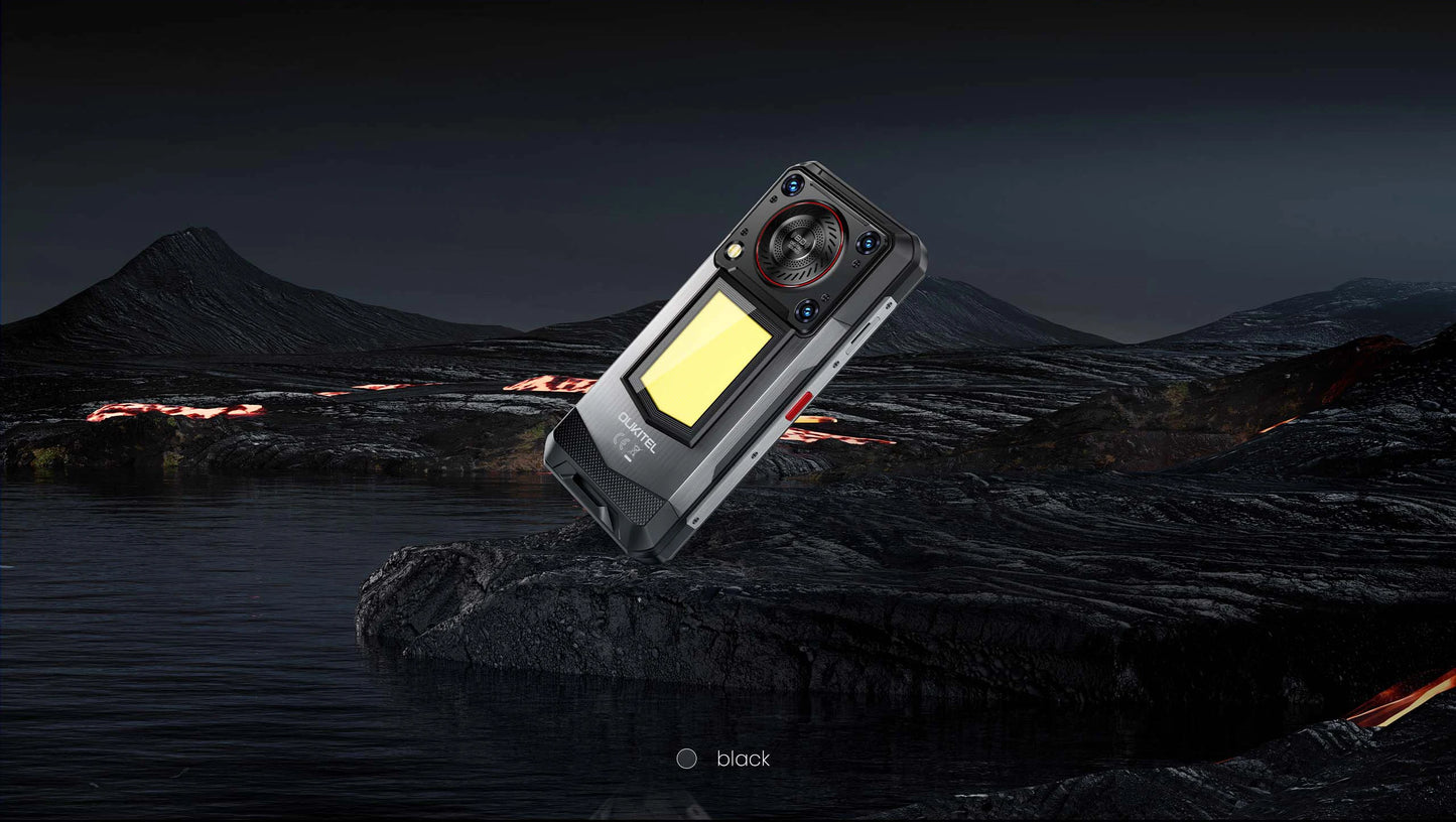 【NUEVO】OUKITEL WP56 Teléfono resistente, batería de 16000 mAh, carga de 45 W, 36 GB + 512 GB, pantalla FHD de 6.8" a 120 Hz, procesador MTK7050, cámara de 32 MP + 108 MP, Android 15