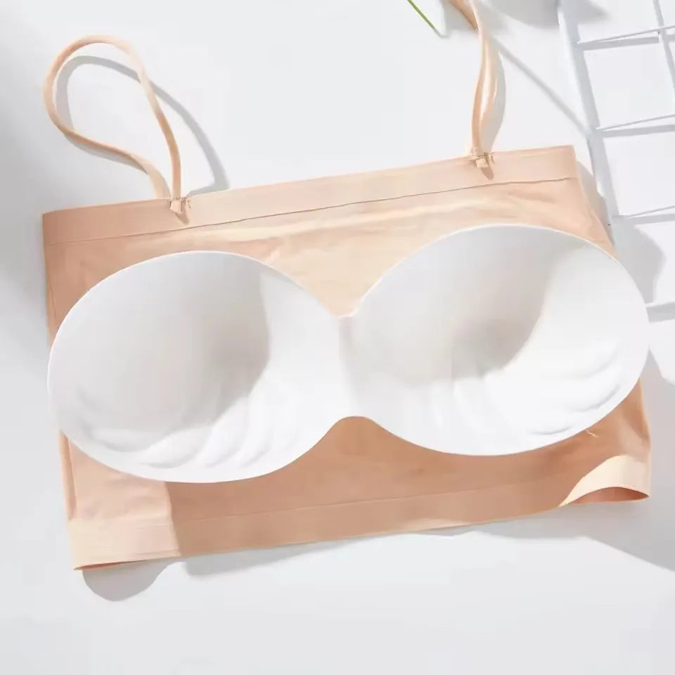Camisola cómoda con cintura bonita para la espalda, para el pecho, sin aros de acero, sujetador, ropa interior, nueva, sencilla y bonita para mujer.