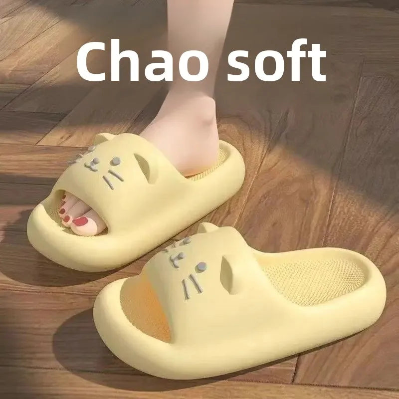 Pantuflas de verano para mujer, antideslizantes, de PVC, cómodas, transpirables, antideslizantes y resistentes a los olores, ideales para dormitorios de estudiantes.