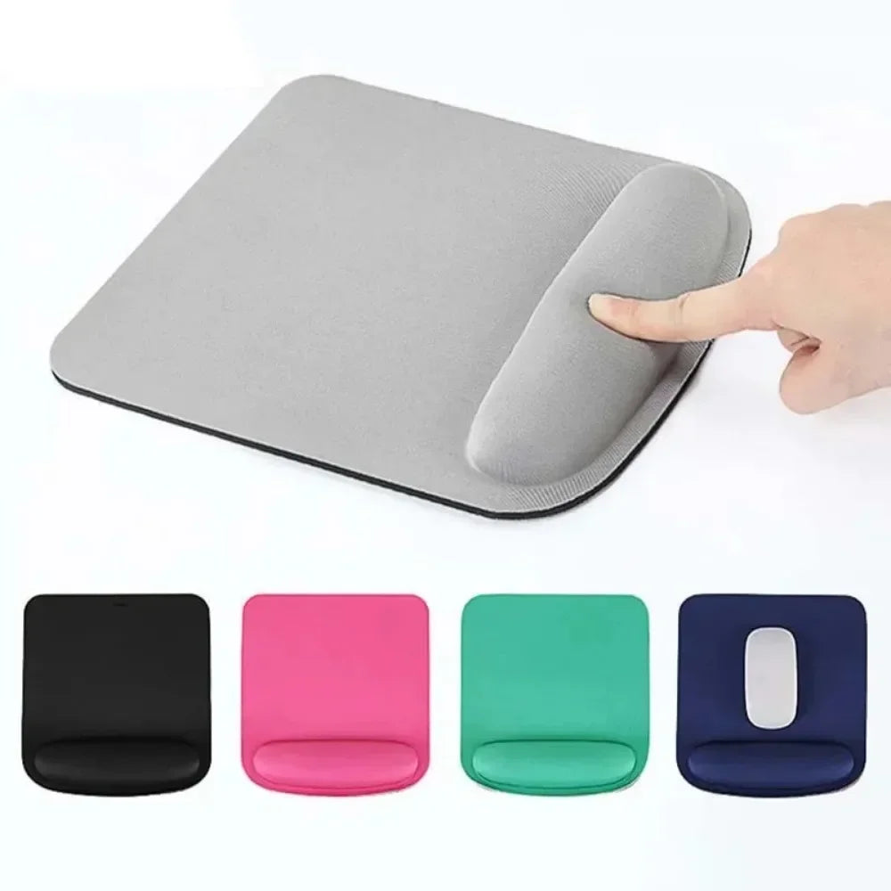 Alfombrilla de ratón para juegos de ordenador, ergonómica y ecológica, de EVA, para la muñeca, de color sólido, cómoda, para accesorios de oficina.