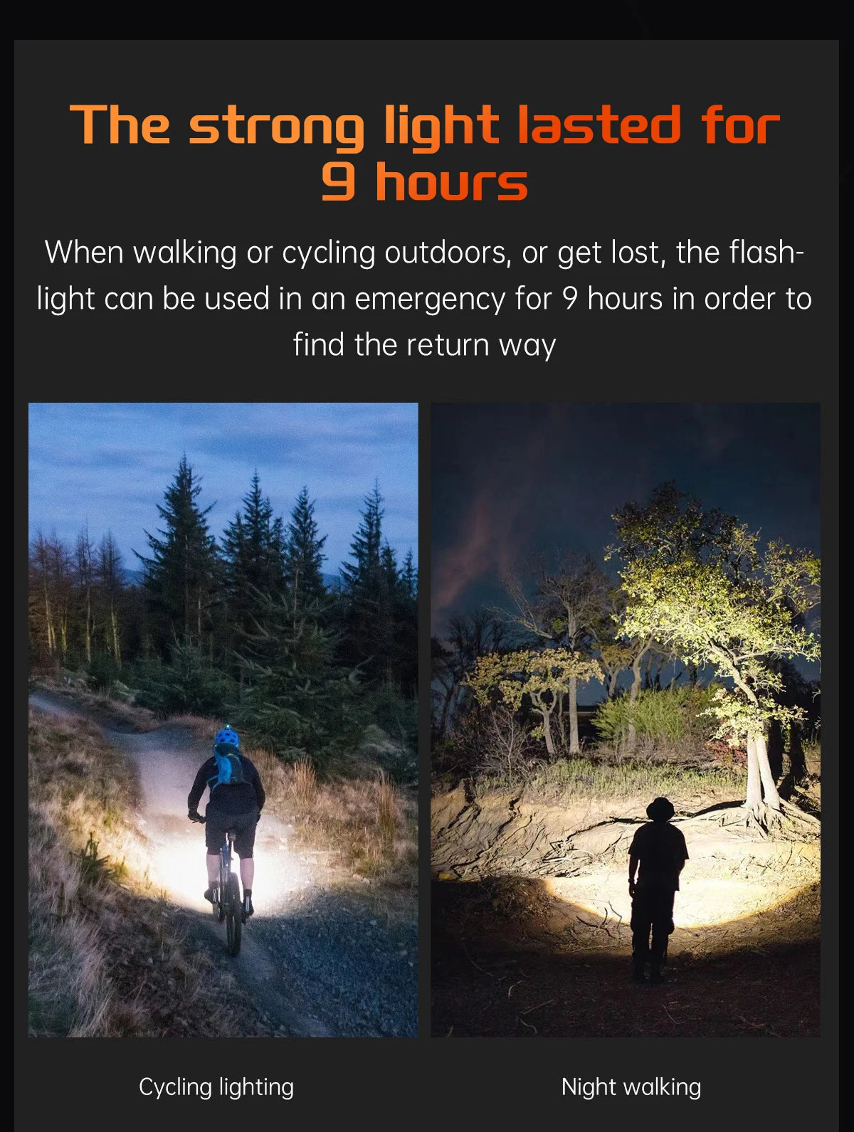 Reloj inteligente deportivo para exteriores para hombre, con batería grande de 1100 mAh, brújula, linterna LED, control del ritmo cardíaco, compatible con Android e iOS.