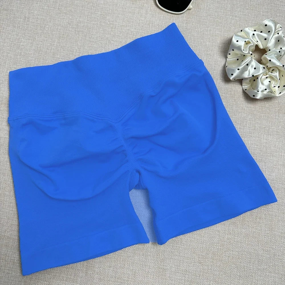 Fitness de verano, pantalones cortos de yoga exclusivos, pantalones de yoga cómodos y sexys, ejercicio, estiramiento, carrera, entrenamiento