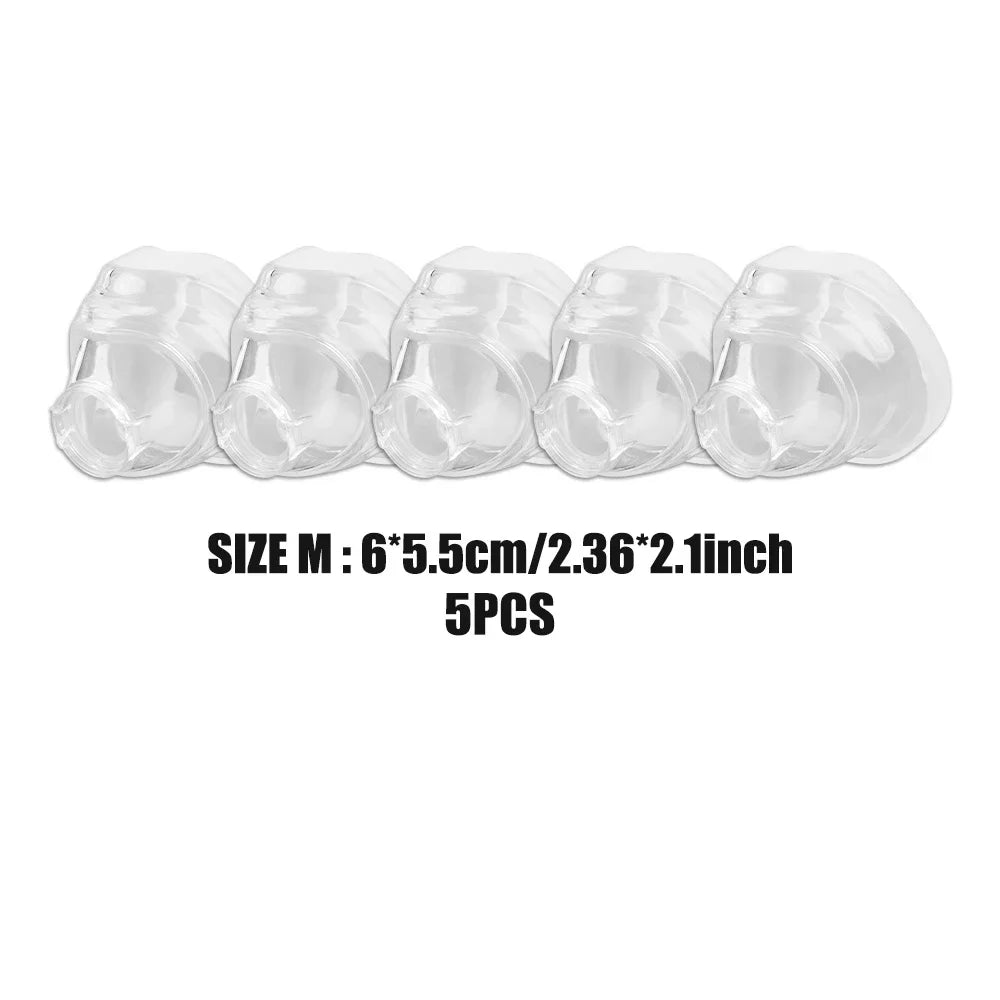 1/5/10/20 piezas Airfit N20 almohadilla de repuesto de silicona para mascarilla nasal CPAP N20. Las almohadillas de silicona para mascarilla N20 solo cubren el sello nasal suave.