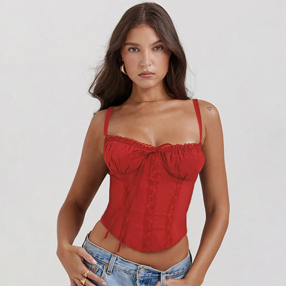 Sexy Lace Floral Corset Short Dress Elegant Women's White Yellow Sundress Female High Waist Mini Sun Dresses Summer 2025 New In