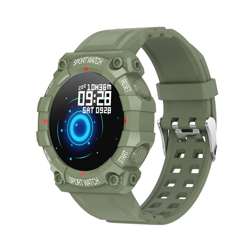 FD68 - Nuevos relojes inteligentes para hombre y mujer, con Bluetooth, táctil, pulsera de fitness, relojes deportivos conectados para iOS y Android