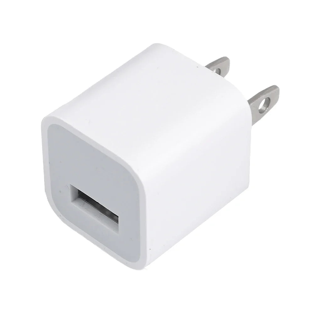 Cargador de teléfono de carga rápida USB para Apple iPhone 14, 13, 12 Pro Max, 11 Plus, adaptador de cargador de pared con enchufe estadounidense, adaptador de corriente para teléfono celular