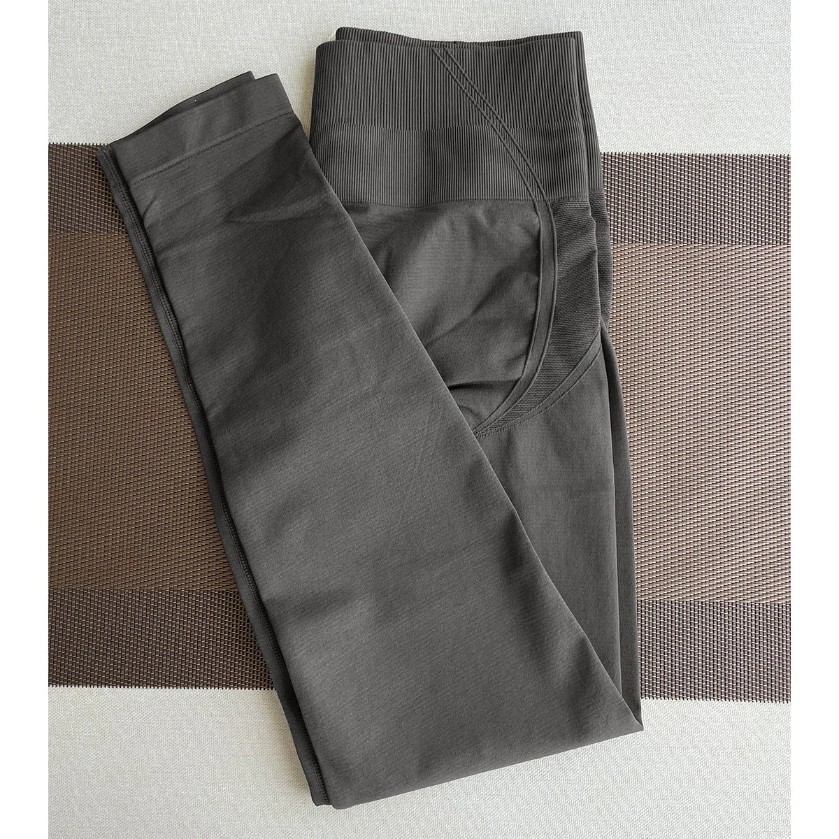 Pantalones deportivos ajustados sin costuras TKITK, leggings de gimnasio para mujer, pantalones de yoga suaves de cintura alta, ropa deportiva para fitness.
