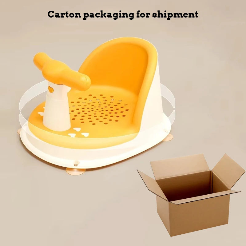 Asiento de ducha para niños Soporte de ducha portátil para recién nacidos y niños pequeños Accesorios de crecimiento infantil