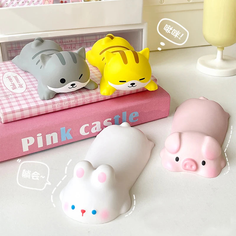 Nuevo y bonito reposamuñecas para ratón, reposabrazos ergonómico para ordenador portátil, juguetes blandos de crecimiento lento kawaii.