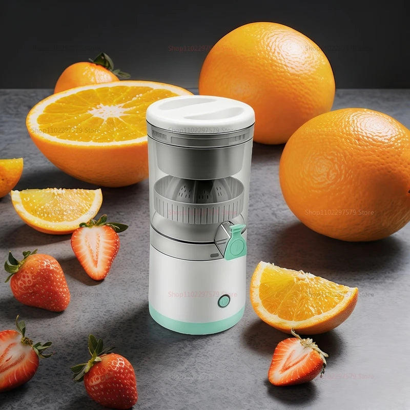Exprimidor de frutas automático, extractor de jugo portátil para el hogar, separador de jugo, exprimidor de frutas portátil, exprimidor a presión