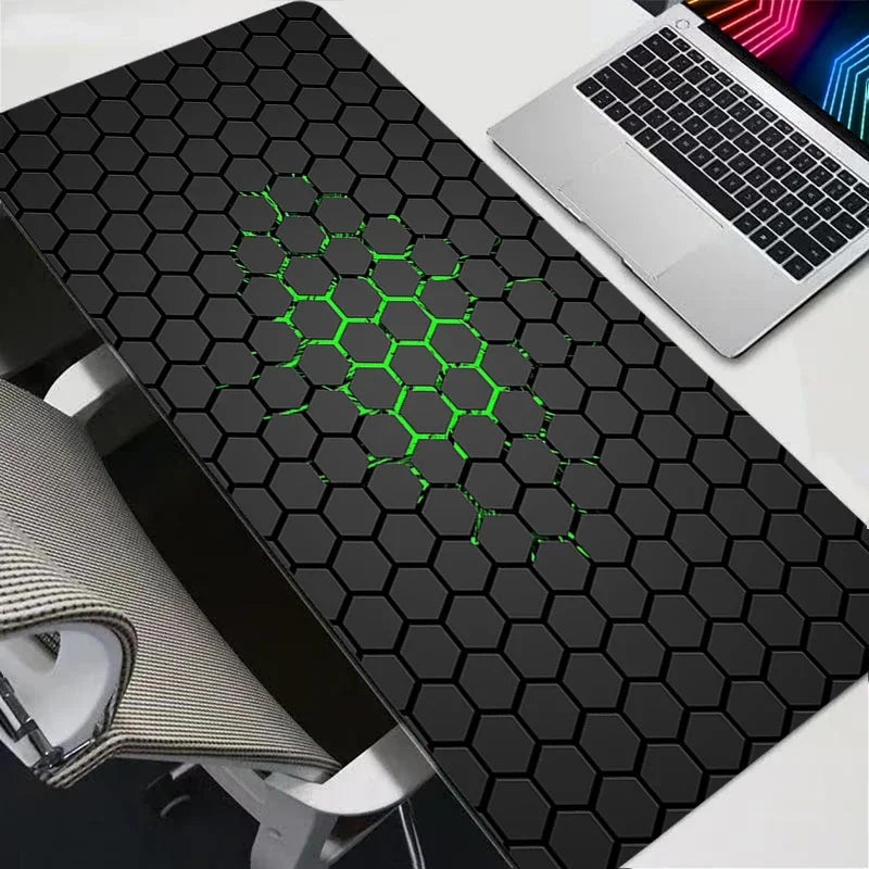 Alfombrilla de ratón hexagonal para ordenador, nueva alfombrilla XXL para teclado, alfombrilla de ratón para gamer, suave, para oficina, mesa de escritorio, alfombrilla grande para ratón