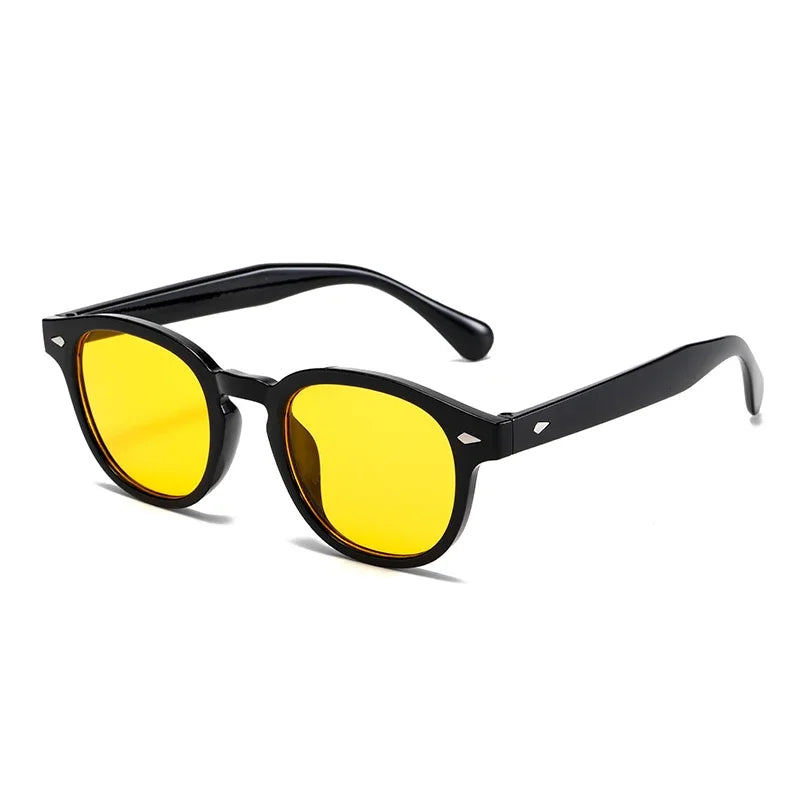 Gafas de sol rectangulares vintage para hombre y mujer, lentes de sol cuadradas de diseñador de marca de lujo, a la moda, con protección UV400, 2024
