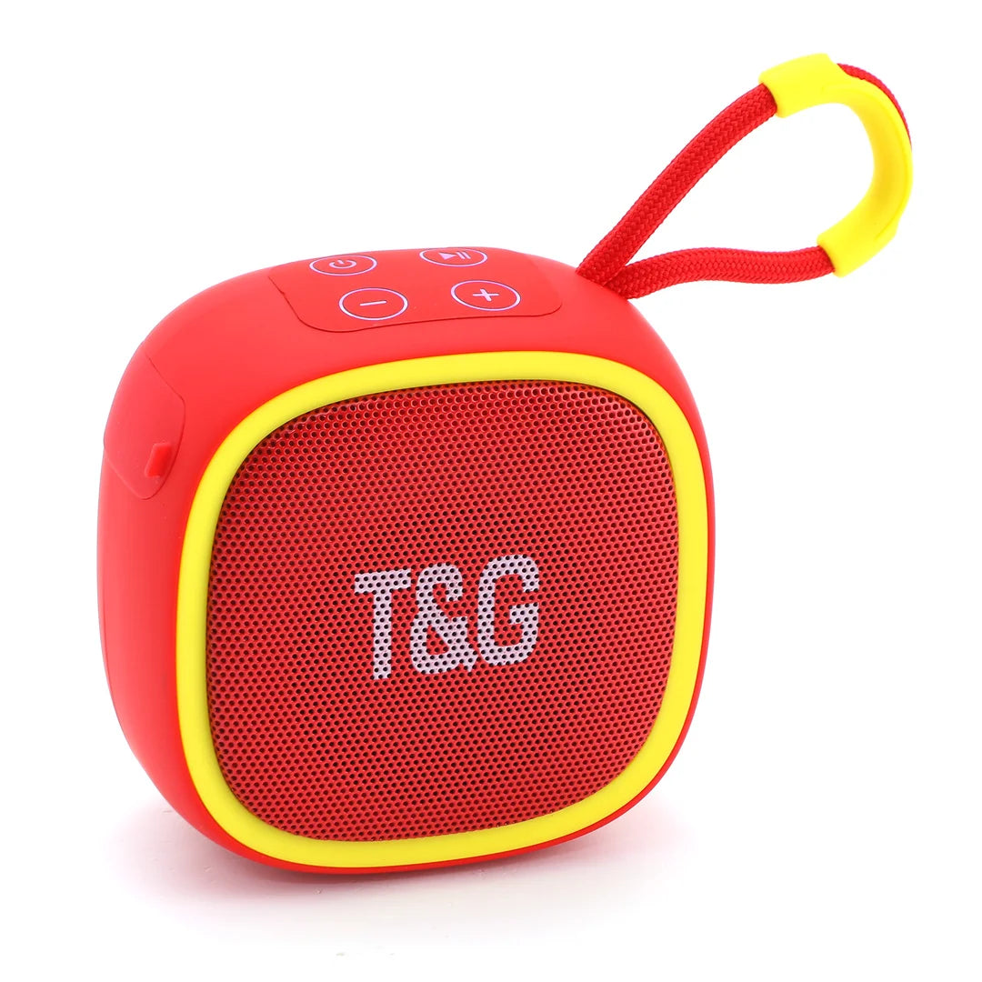 Mini altavoz portátil Bluetooth TG659 de 5 W para exteriores, inalámbrico, con graves, compatible con TF/U Disk, radio FM TWS, capacidad de 500 mAh.