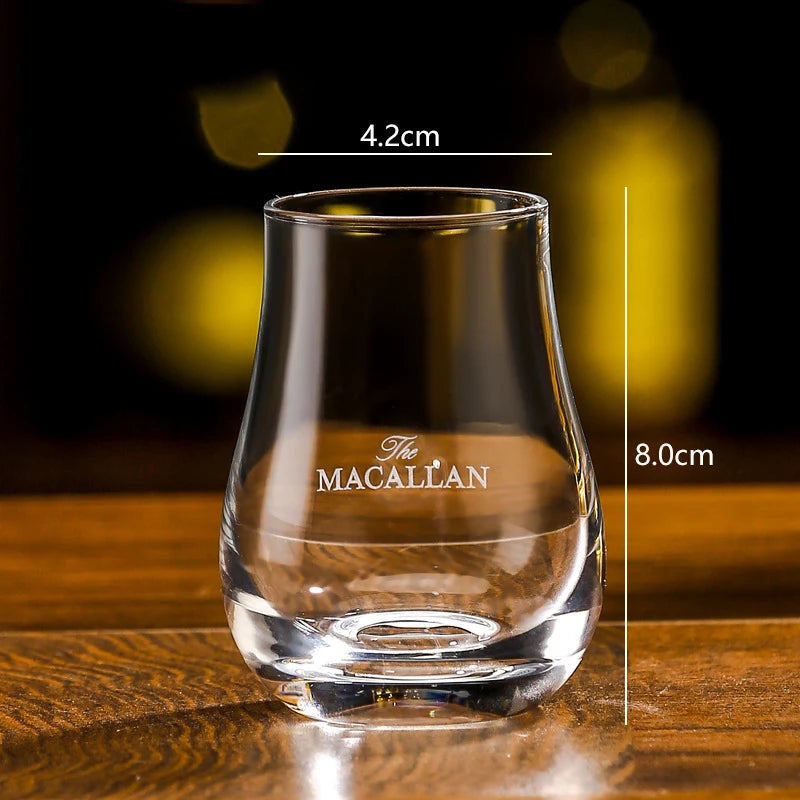 Vasos de whisky Old Fashioned redondos, transparentes, con forma de huevo y bandeja de madera, vasos de whisky, cristalería para bar de bourbon