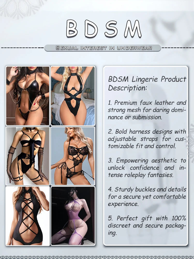 Lencería azul sexy abierta con abertura anal para mujer, mono de encaje hueco, pijama erótico, vestido babydoll de peluche, escote en V profundo, ropa interior porno sin entrepierna.