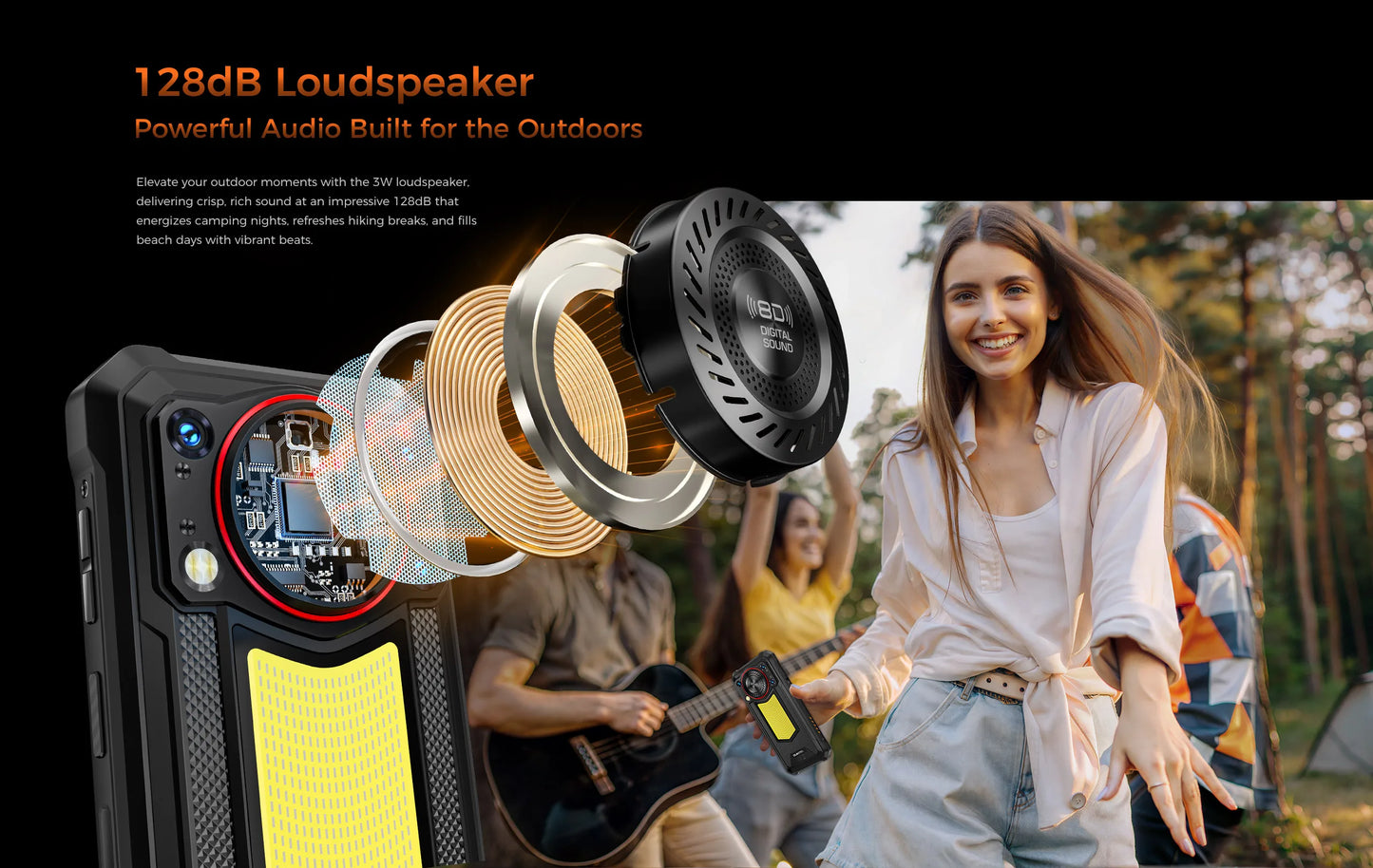 【NUEVO】OUKITEL WP53 PRO Teléfono robusto, 24 GB + 256 GB 11000 mAh Android 15 6.52 "NFC 50MP Teléfono celular