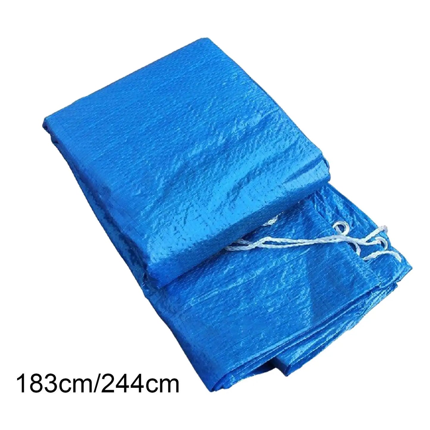 Alfombra de piscina redonda, impermeable, duradera, térmica, a prueba de polvo, de polietileno, para piscina inflable, jardín, gimnasio