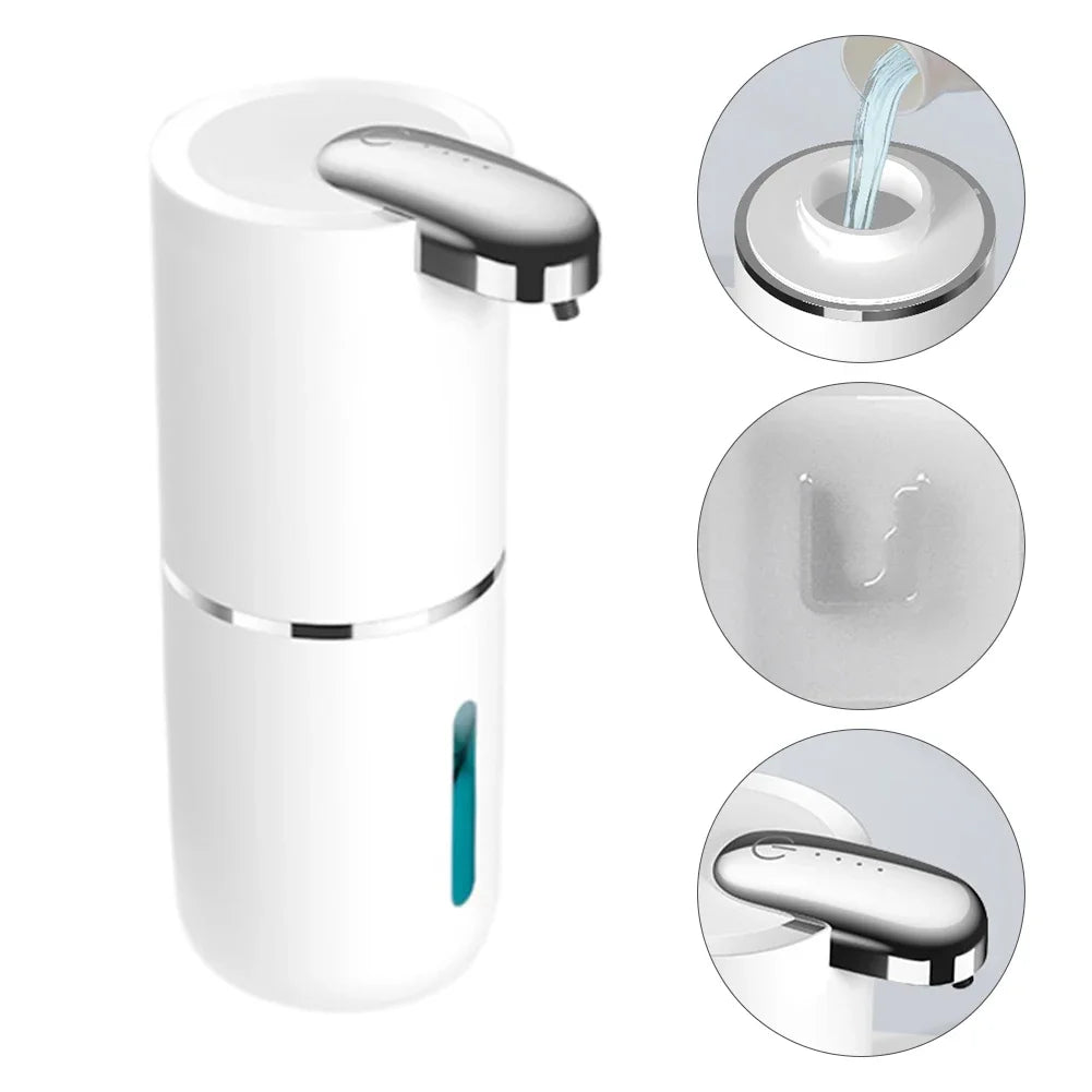 Dispensador automático de jabón en espuma Xiaomi P12 de 380 ml, sin contacto, con sensor infrarrojo impermeable IPX5 para el hogar.