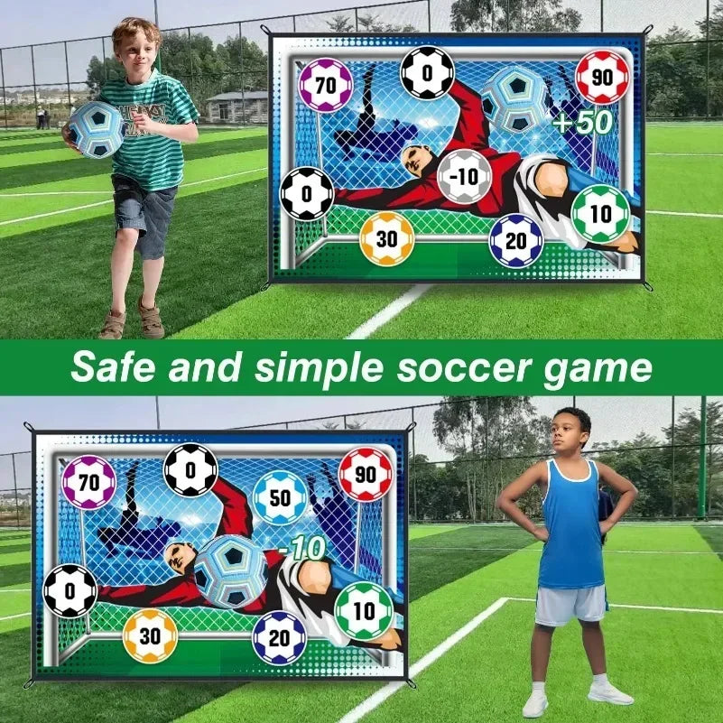 Juego de tapete de fútbol para exteriores e interiores, juguetes de fútbol multijugador, juegos competitivos de fútbol, entrenamiento de fútbol para niños, regalos para niños
