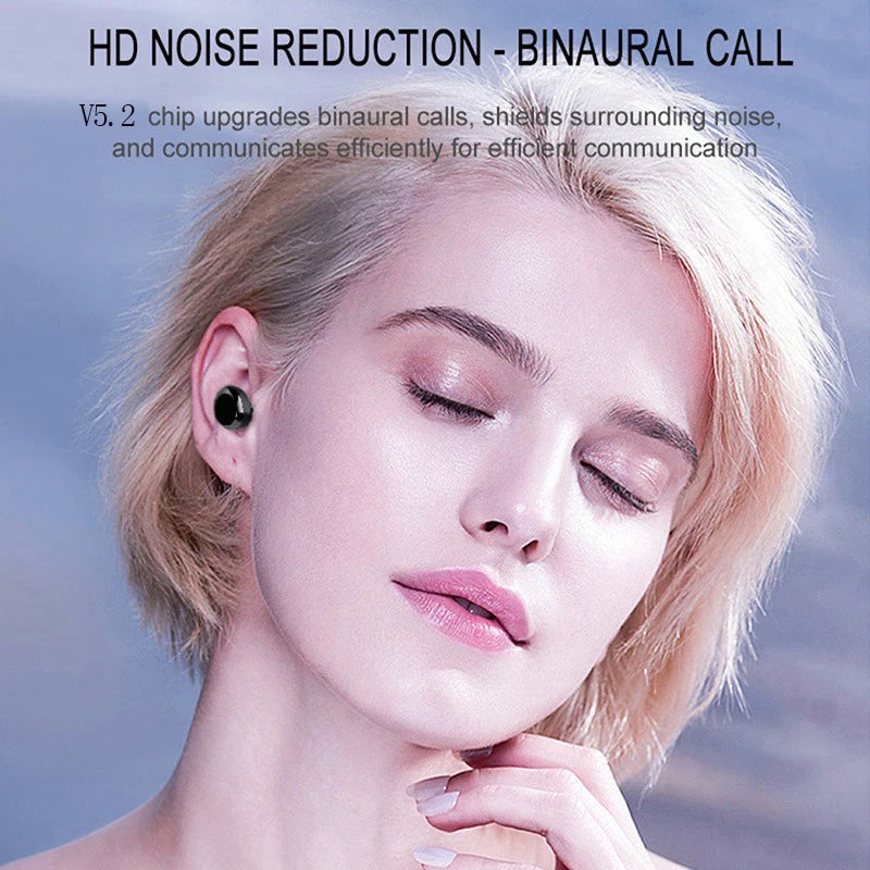 Auriculares intrauditivos Xiaomi Redmi Bluetooth 5.2 con miniestuche de carga, deportivos e impermeables.