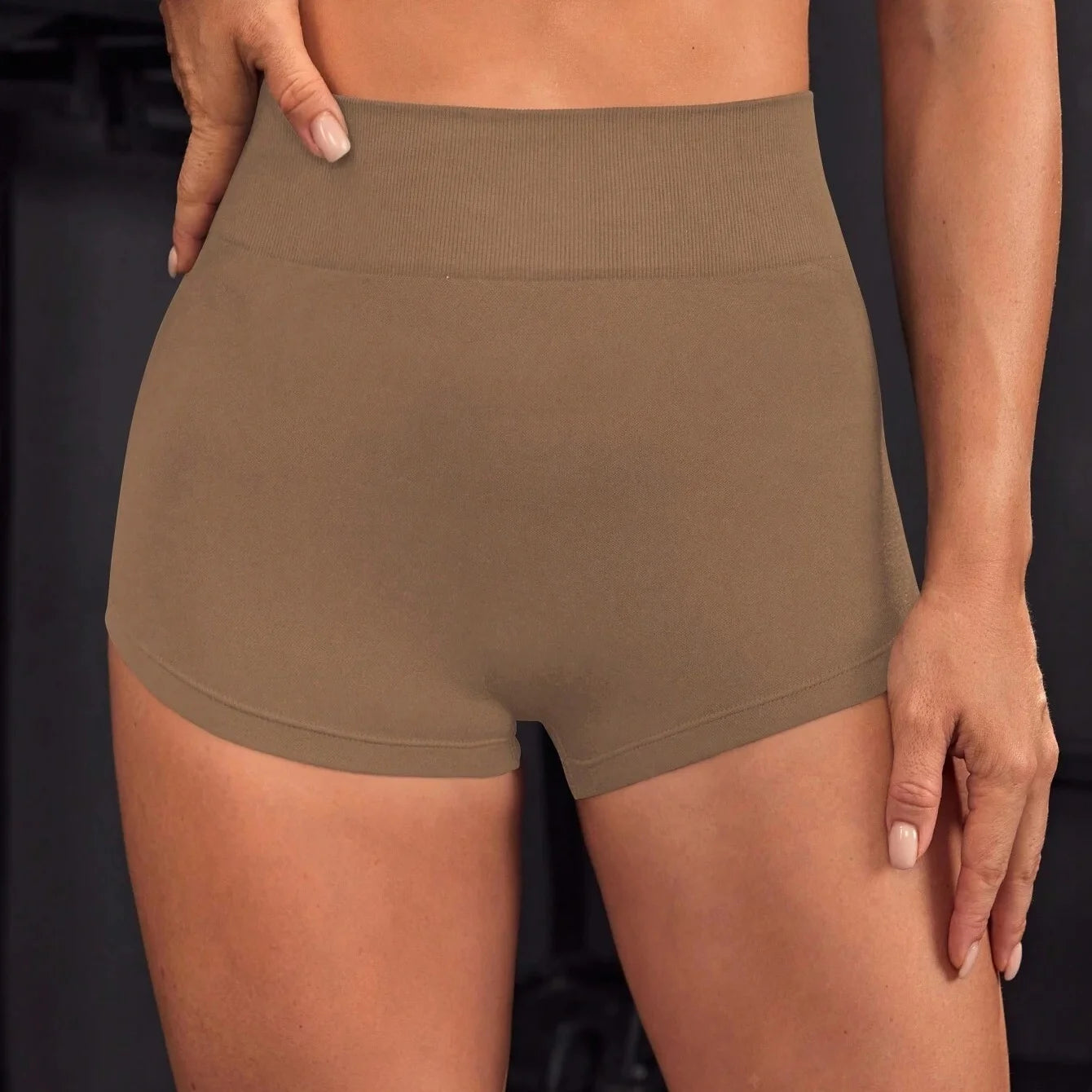 Fitness de verano, pantalones cortos de yoga exclusivos, pantalones de yoga cómodos y sexys, ejercicio, estiramiento, carrera, entrenamiento
