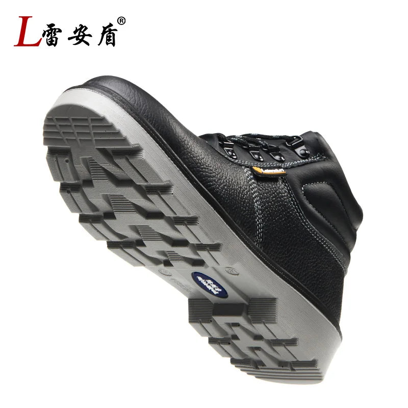 2025 New Men's Steel Toe Anti-smash Anti-puncture Waterproof Wear-resistant Safety Shoes with Steel Plate