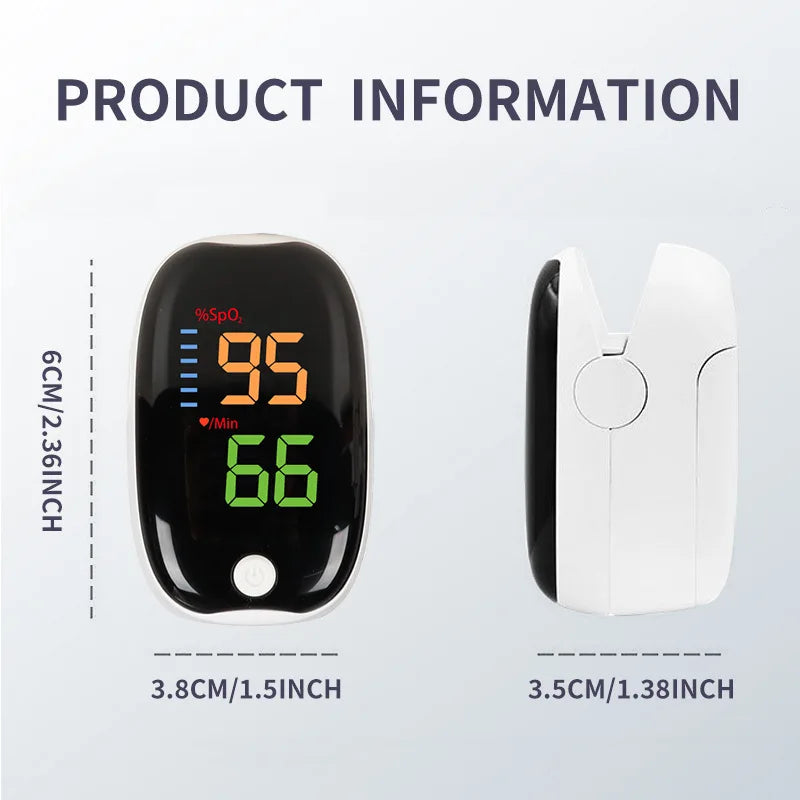 Oxímetro de pulso de dedo médico, saturómetro, saturación de oxígeno, oxímetro pediátrico, frecuencia cardíaca, atención médica, presión arterial, adultos y niños.