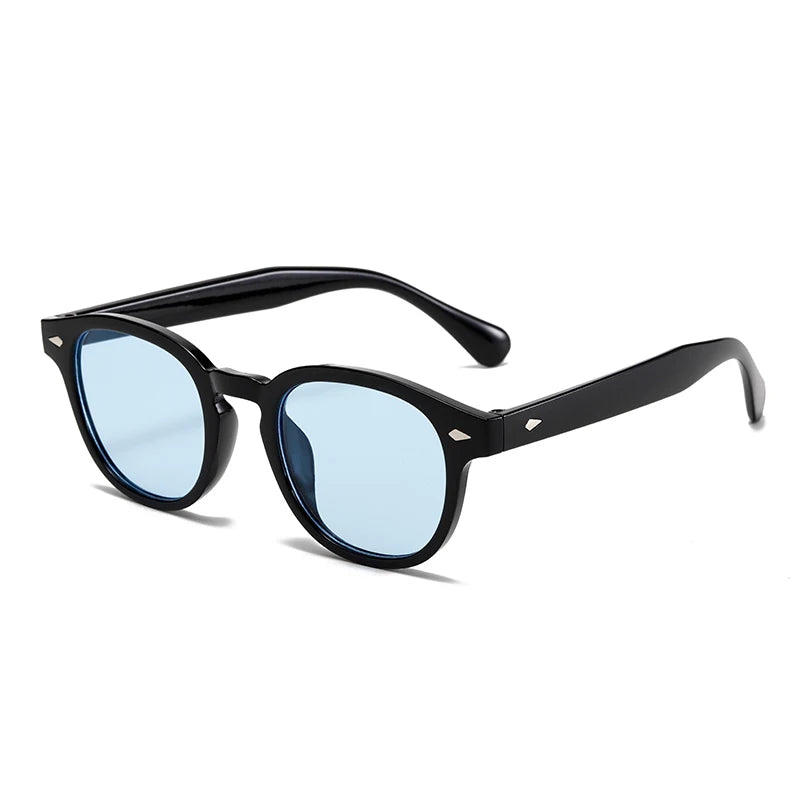 Gafas de sol rectangulares vintage para hombre y mujer, lentes de sol cuadradas de diseñador de marca de lujo, a la moda, con protección UV400, 2024