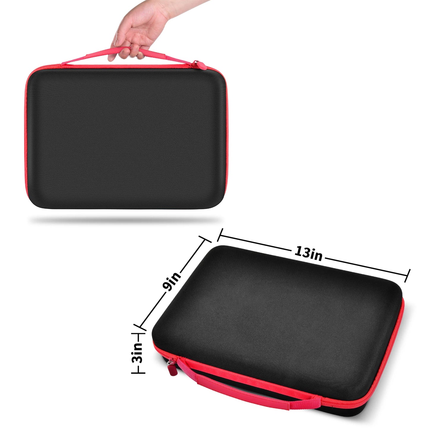 Estuche organizador de baterías, contenedor para guardar baterías con comprobador. Caja organizadora para garaje.