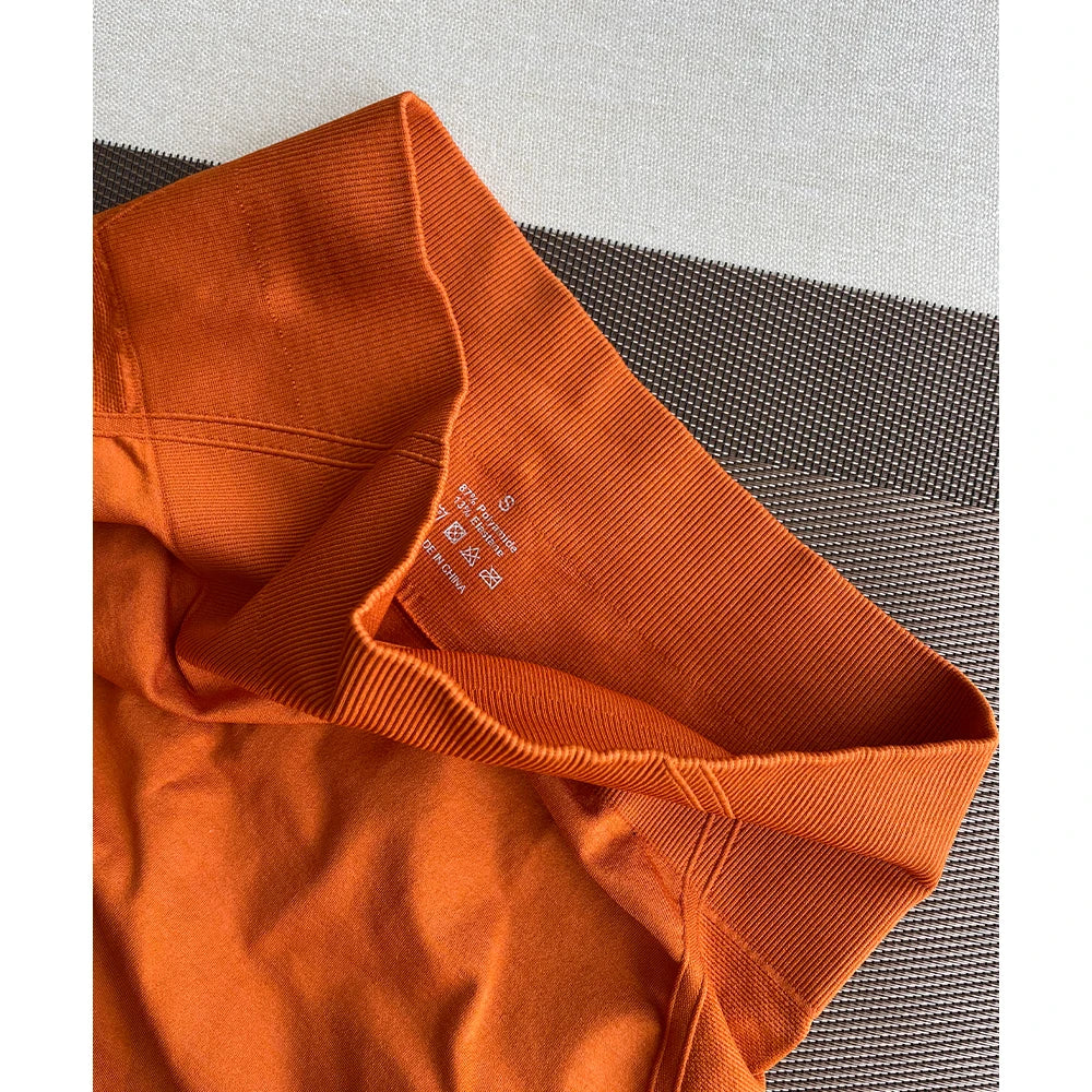 Pantalones deportivos ajustados sin costuras TKITK, leggings de gimnasio para mujer, pantalones de yoga suaves de cintura alta, ropa deportiva para fitness.