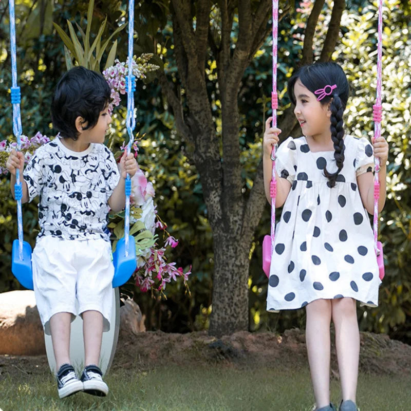 Equipo de entretenimiento para patio de juegos interior y exteriorJuguetes de columpio de patio trasero duraderosColumpio de jardín para niños de altura ajustable