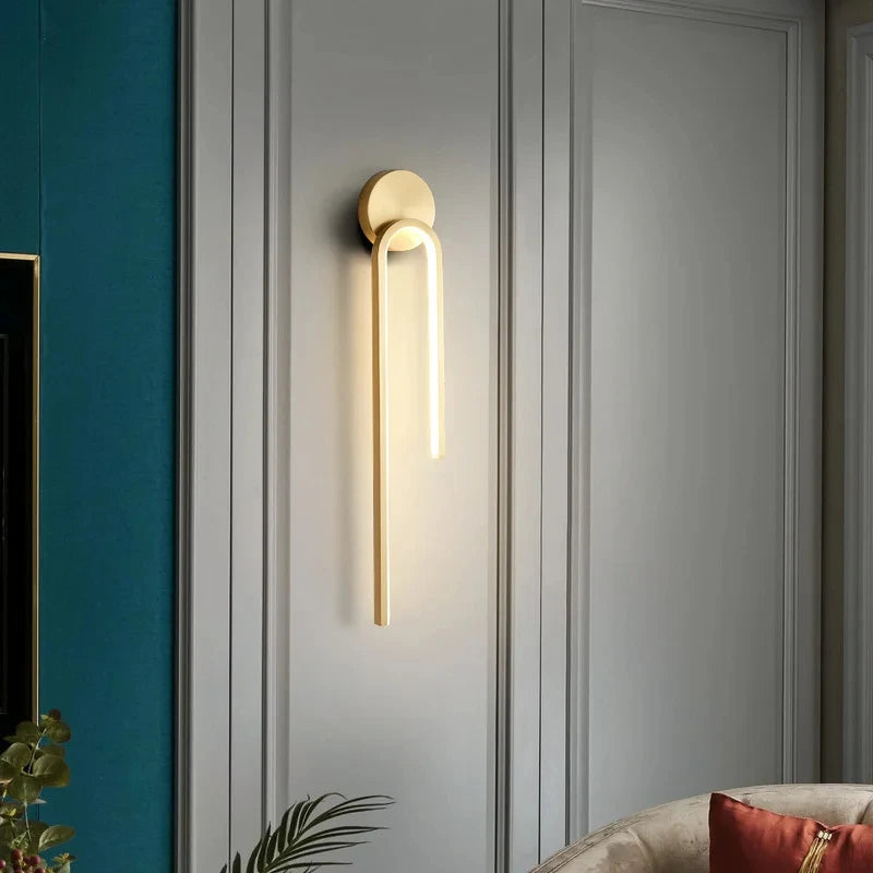 Lámparas de pared LED modernas, iluminación interior para sala de estar, dormitorio, mesita de noche, luz LED, decoración del hogar, apliques de pared