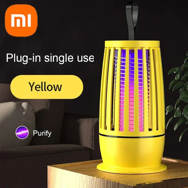 Lámpara antimosquitos Xiaomi, repelente de insectos, recargable por USB, para exteriores, silenciosa, potente, antimosquitos, eléctrica