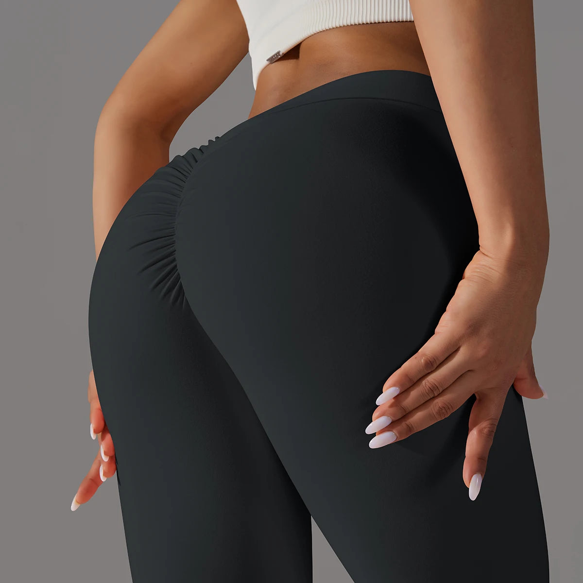 Women Seamless Solid Leggings Knitted High Waist Sports Leggings Fashion Hip Lifting Running Yoga Sport Gym Tights Pantalones