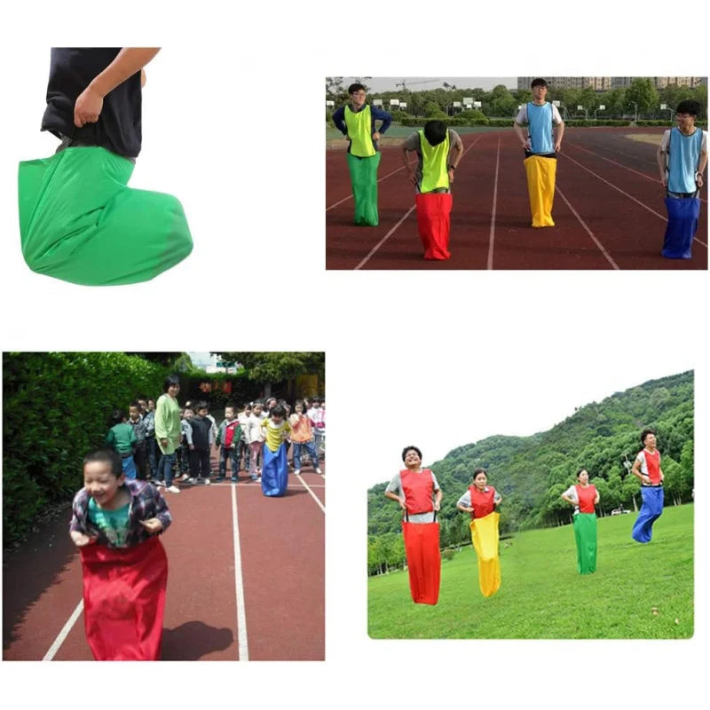 1 juego de carreras de sacos de patatas para juegos al aire libre, tablero de dardos, juego de lanzamiento y captura para reuniones familiares