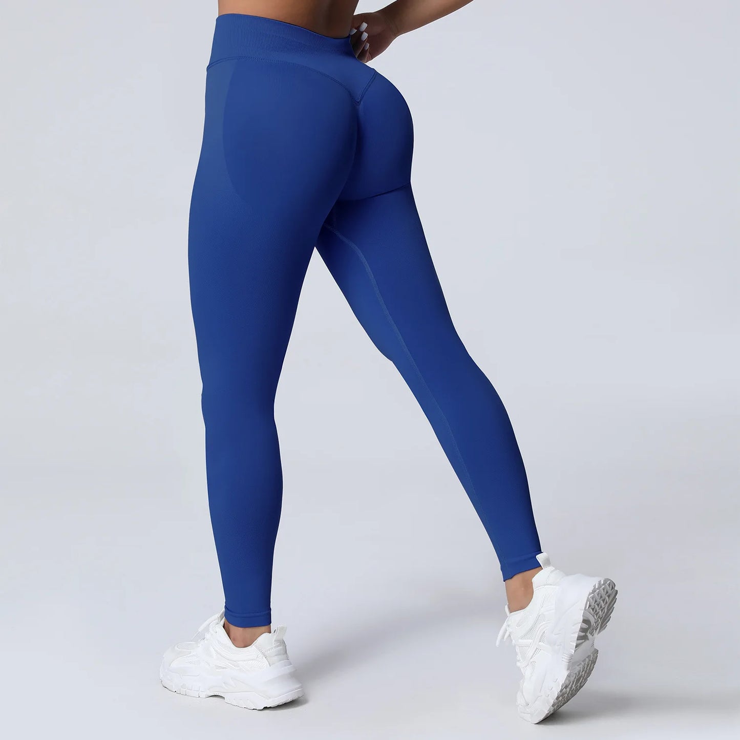Pantalones de yoga VEQKING Scrunch Butt para mujer, leggings deportivos sin costuras, cintura baja, mallas de gimnasio, pantalones de entrenamiento cálidos de secado rápido para otoño.