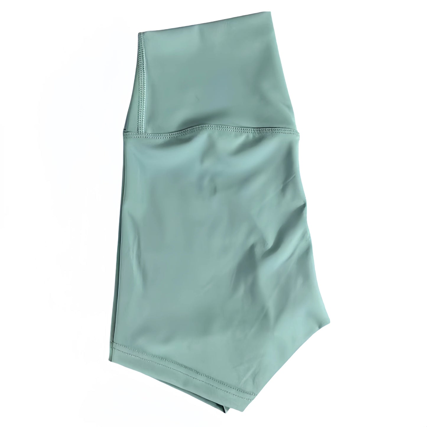 Pantalones cortos de yoga deportivos para mujer con cintura alta, realce de cadera, fitness, running, ciclismo, de 3 puntos, de secado rápido.