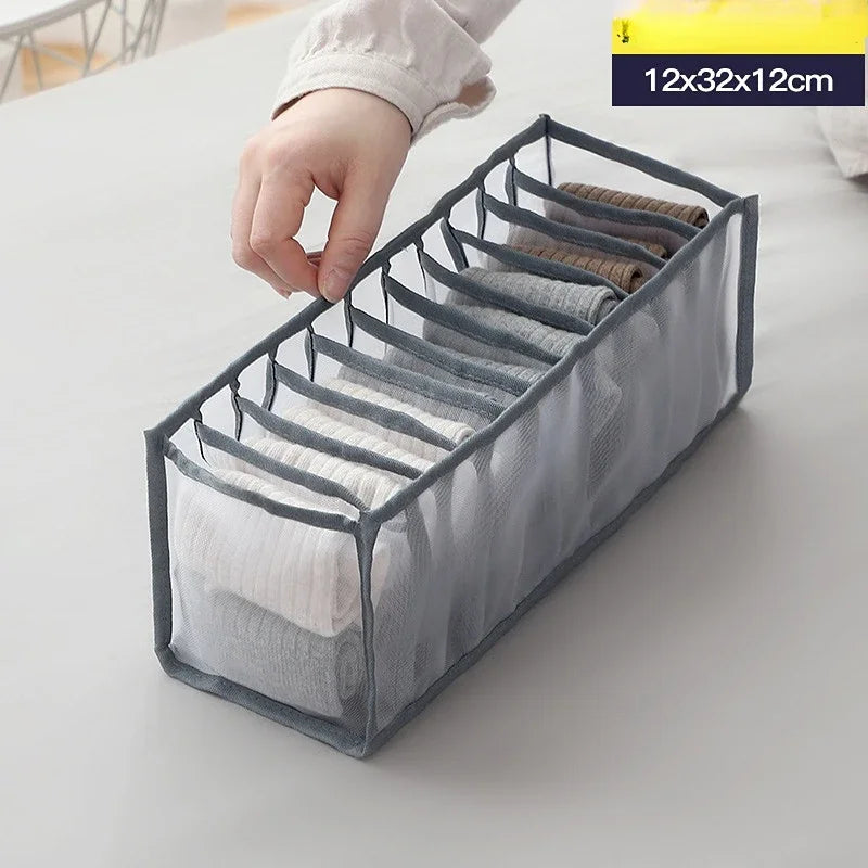 Caja de almacenamiento para organizar jeans, organizador de armario, sistema de organización de ropa, organizador de cajones, armario, organizador de almacenamiento de pantalones