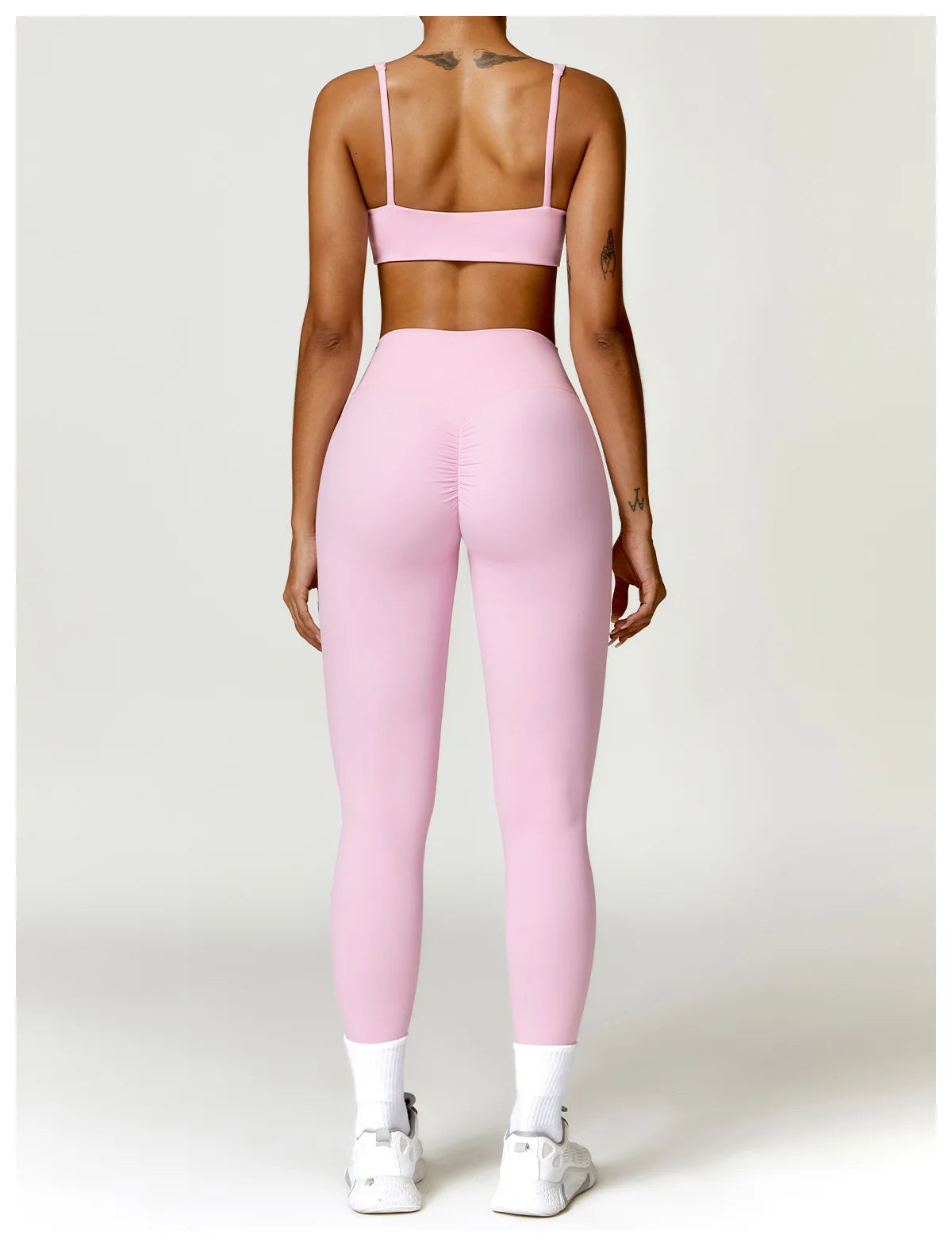 Conjunto deportivo de 2 piezas para mujer, de secado rápido, para gimnasio, chándal para correr, entrenamiento, camiseta deportiva de manga larga, ropa de yoga