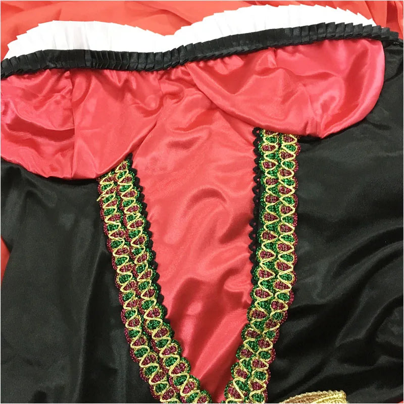 Women Little Red Riding Hood Costume Fancy Adult Halloween Cosplay Fantasia Carnival Fairy Tale Girl Dress+Cloak Women Party Set