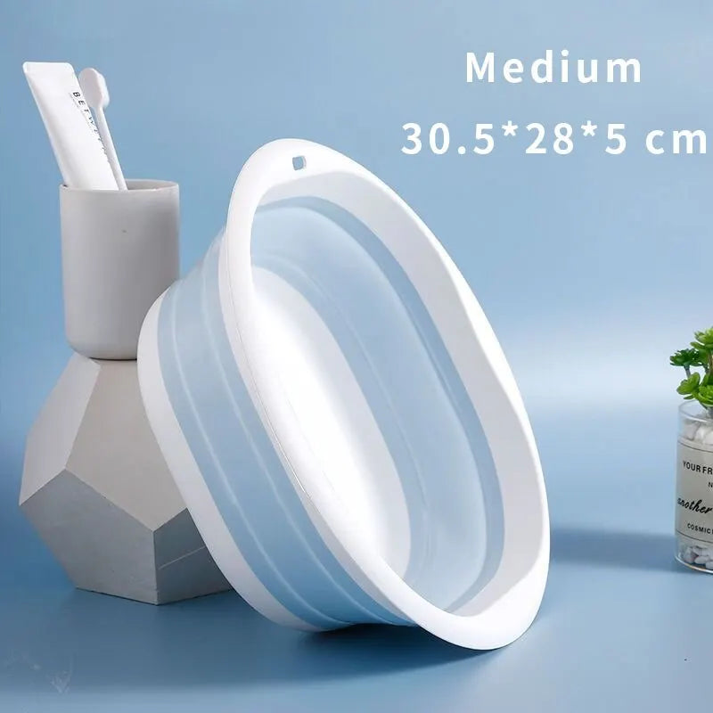 Lavabos portátiles, tina de lavandería plegable, lavabo de baño para adultos y bebés, accesorios de baño y cocina, lavabo