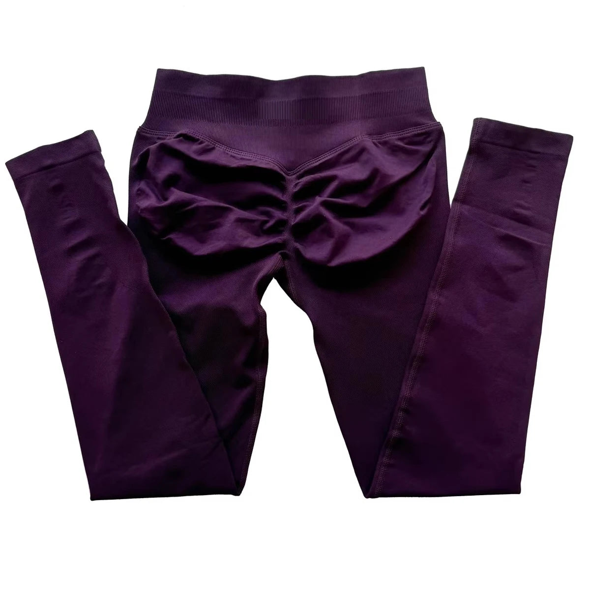 Leggings deportivas sin logo para mujer, efecto push-up, cintura baja, sin costuras, para gimnasio, yoga y entrenamiento.