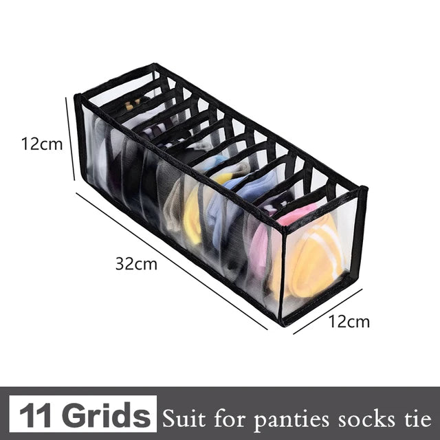Caja de almacenamiento para organizar jeans, organizador de armario, sistema de organización de ropa, organizador de cajones, armario, organizador de almacenamiento de pantalones