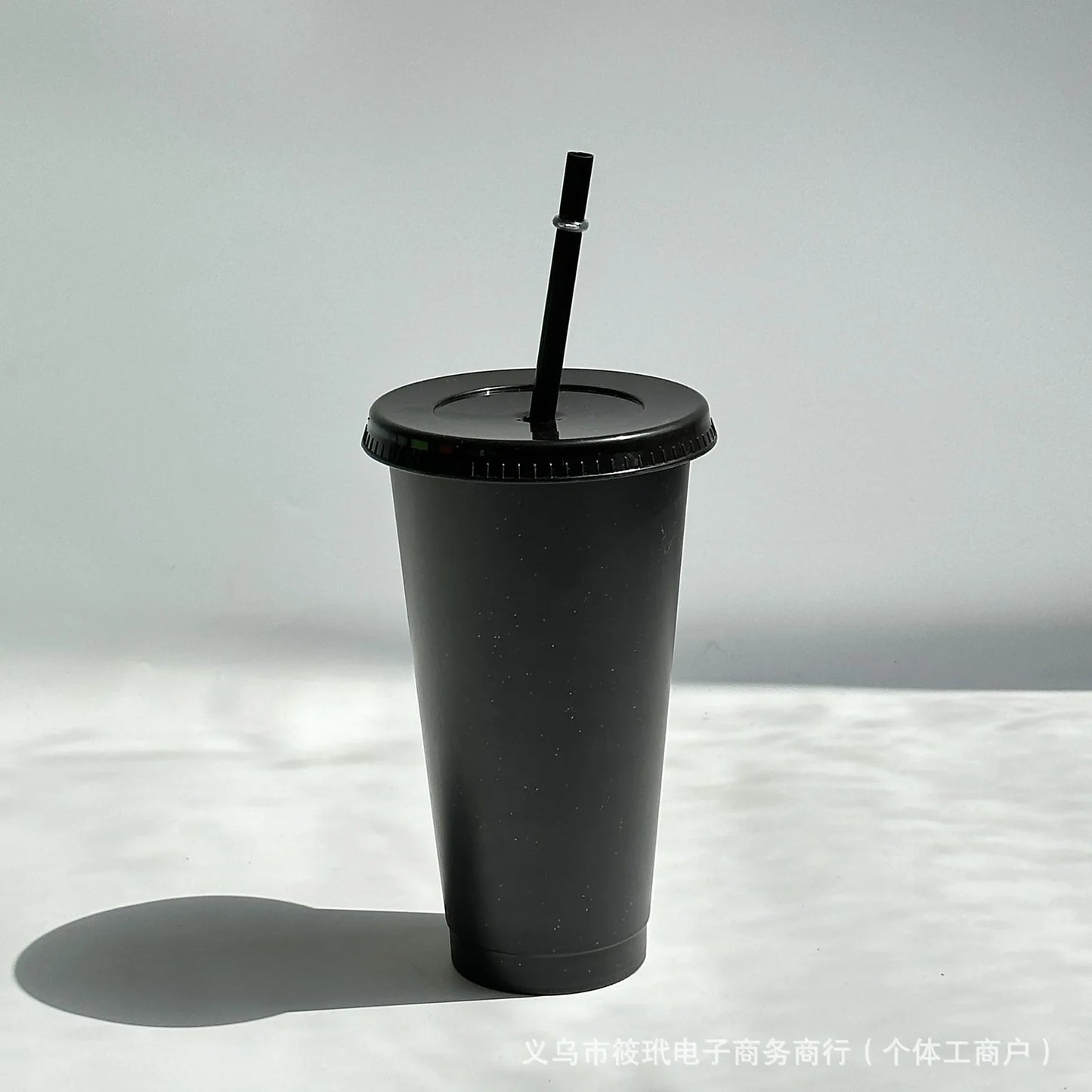 Vaso de plástico reutilizable con purpurina de 710 ml, vasos con purpurina y pajita, ideal para hacer tú mismo, regalo de Navidad, camiseta que cambia de color, 1/5/10 unidades