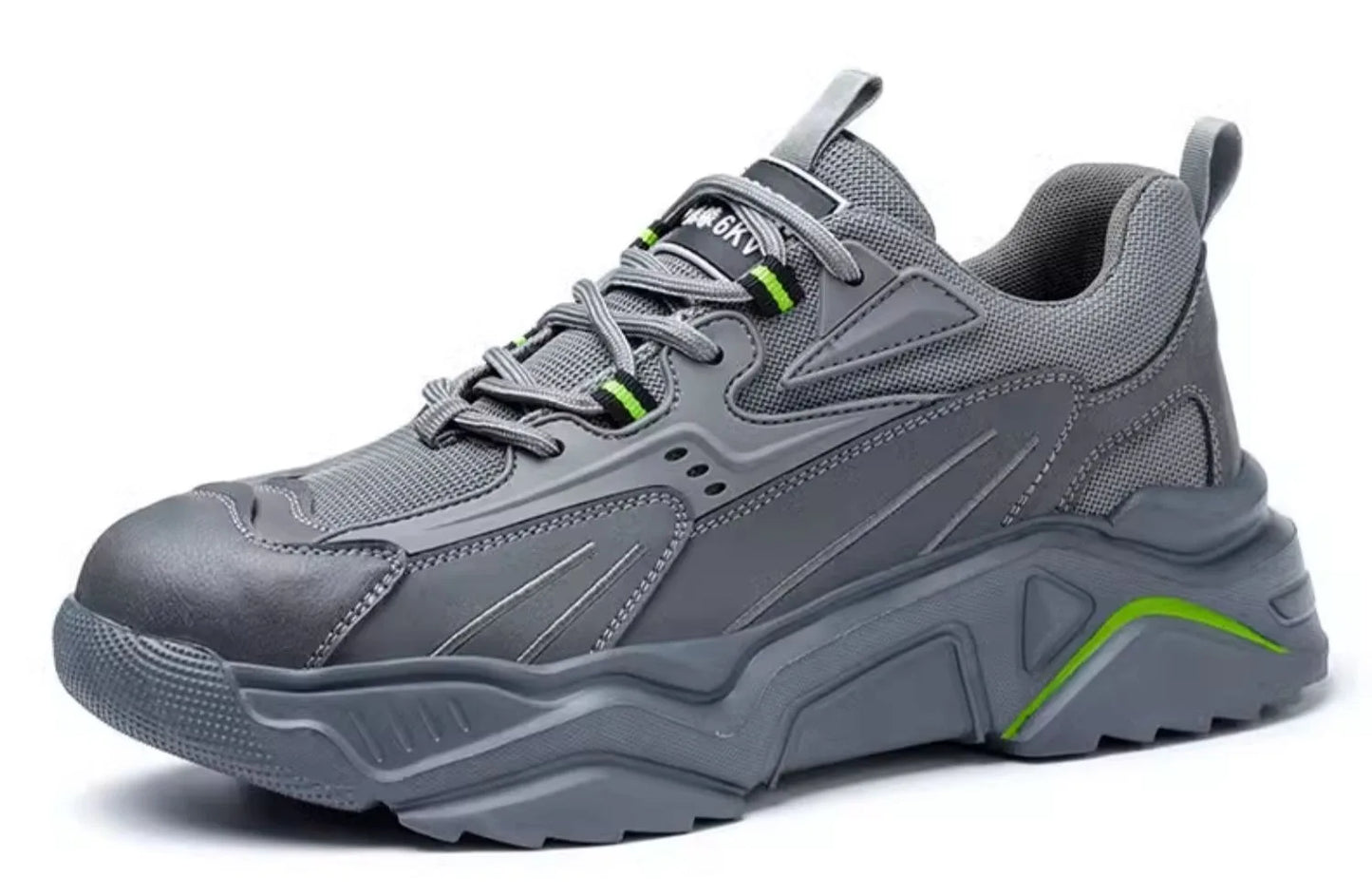 Safety Shoes Lightweight Breathable Steel Toe Anti Smash Puncture Proof Kevlar Soft Sole Insulated Work Sneakers for Men Women