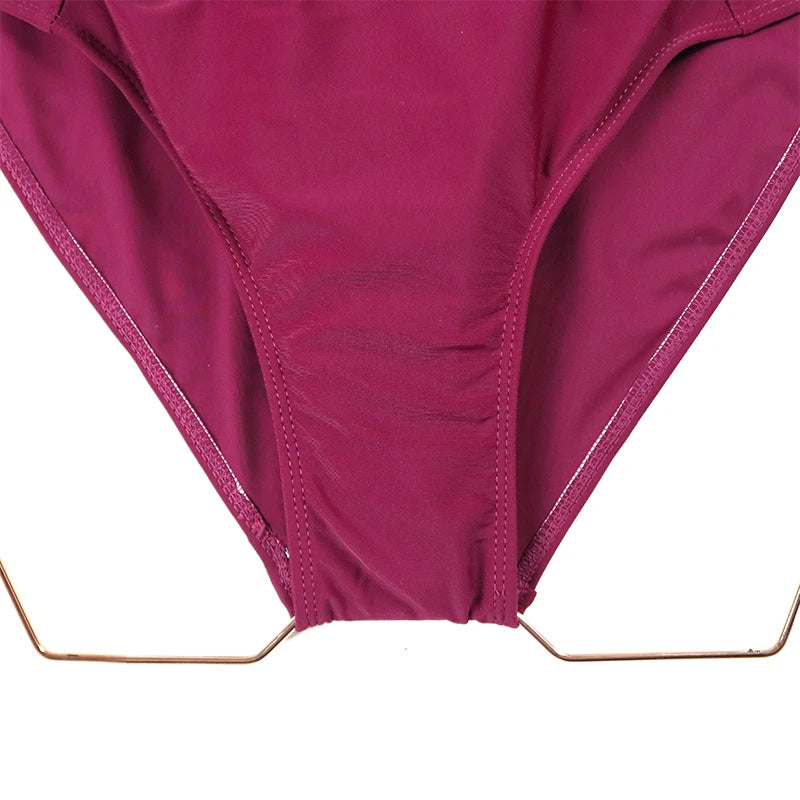 Traje de baño de una pieza sexy para mujer 2024, push up, talla grande, control de abdomen, monokini, ropa de playa, traje de baño vintage.