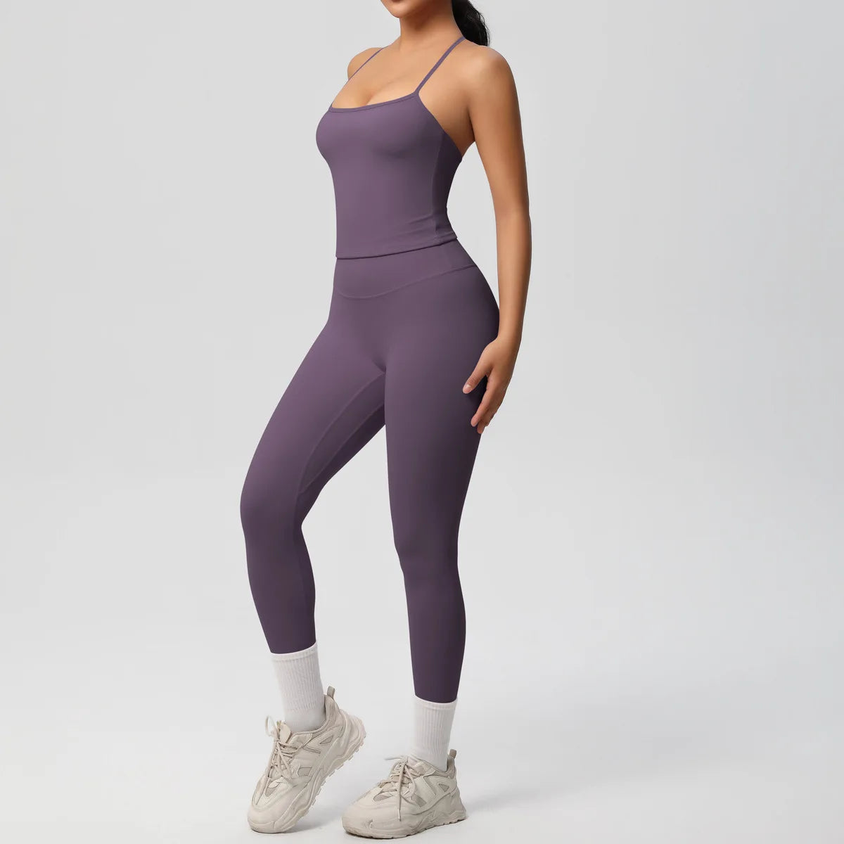 Conjunto de Ropa de Yoga para Mujer, Traje Deportivo, Ropa de Entrenamiento, Chaleco Deportivo sin Mangas, Conjunto de Gimnasio, Mono de Entrenamiento, Ropa Interior Deportiva, Ropa Deportiva