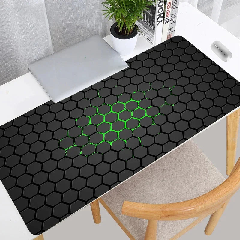 Alfombrilla de ratón hexagonal para ordenador, nueva alfombrilla XXL para teclado, alfombrilla de ratón para gamer, suave, para oficina, mesa de escritorio, alfombrilla grande para ratón