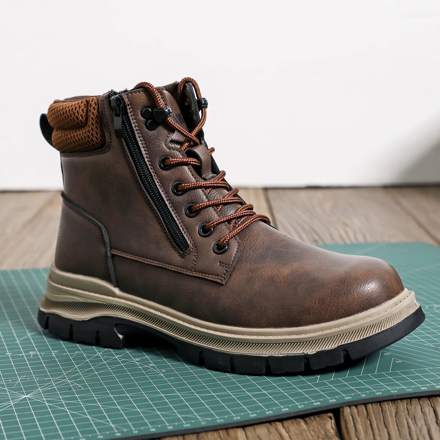 2024 New Safety Shoes Men Anti-smash Anti Puncture Work Shoes Anti Slip Indestructible Shoes Protective Sneakers Men Boots